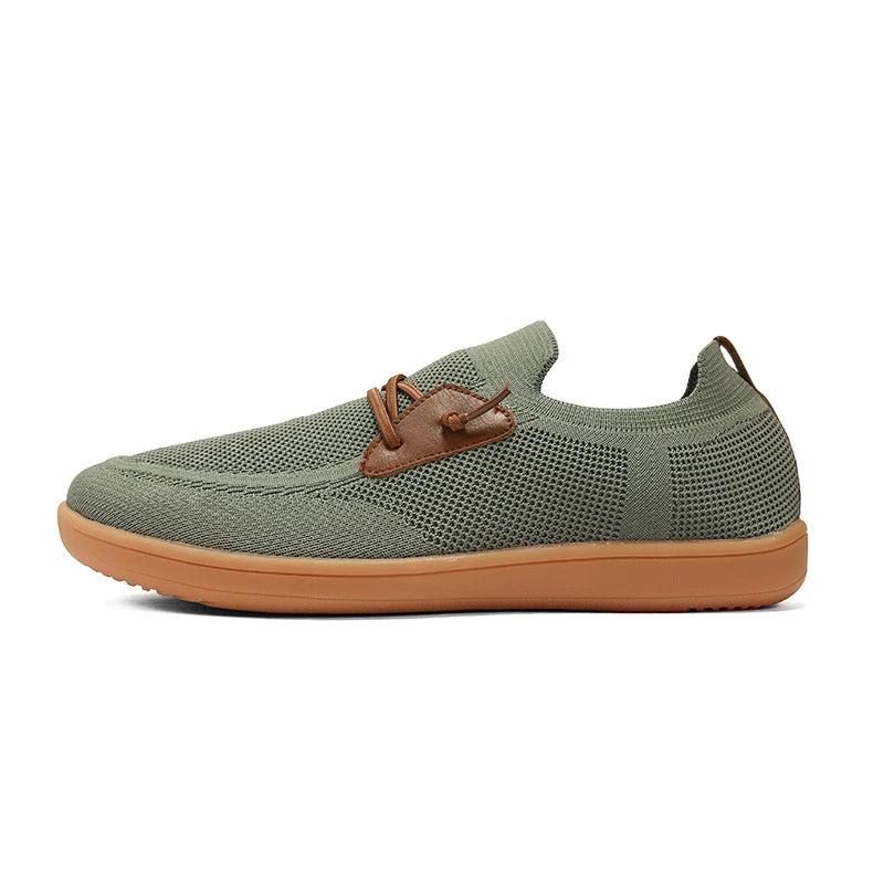 Men Casual Shoes Slip on Breathable Lightweight Mesh Daily Commute Summer Walking Shoes 2026 New Comfortable Flat Tennis Shoes