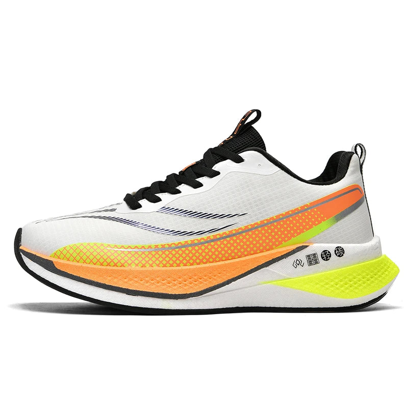 Unisex Sports Shoes Trendy Mesh Breathable Soft Thick Soled Non Slip Fitness Shoes 2026 New Outdoor Running Shoes for Men