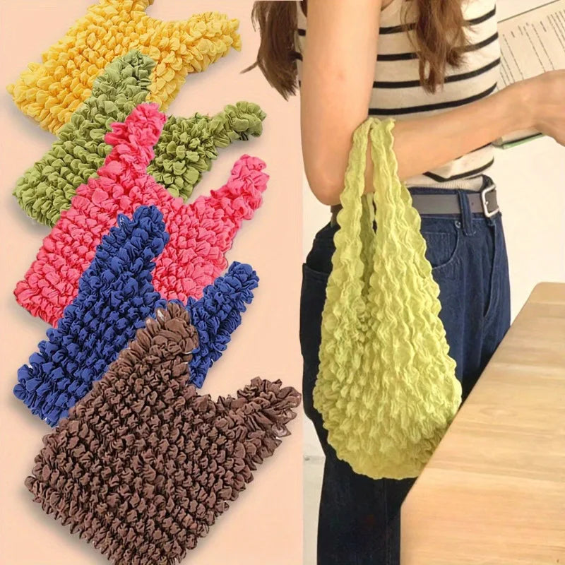 1/2pcs Cute Retractable Magic Handbags Portable, Ideal for Shopping & Storage, Perfect Gift for Friends, Cute Handbags