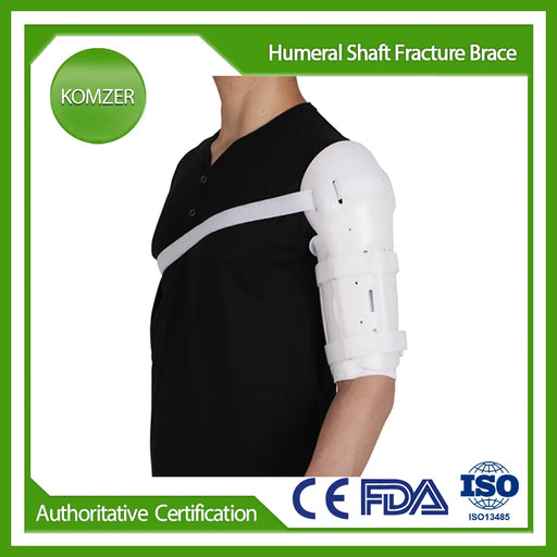 Sarmiento Brace Humeral Shaft Fracture Splint Cast for Broken Upper Arm, Shoulder, Bicep, Humerus Bone with Sling & Cuff Support