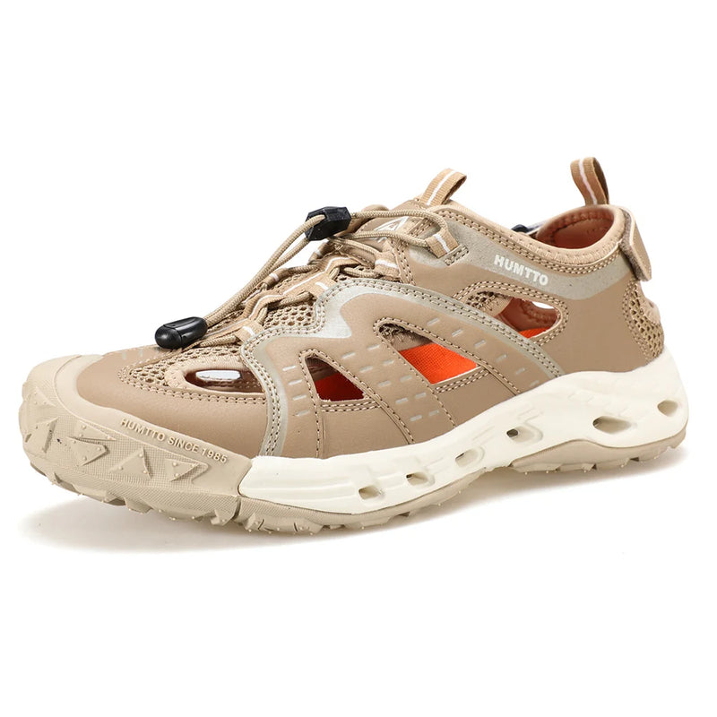 HUMTTO Quick Drying Outdoor Sneakers Summer Hiking Shoes for Man Trekking Beach Sandals Men Breathable Barefoot Sports Shoe Mens
