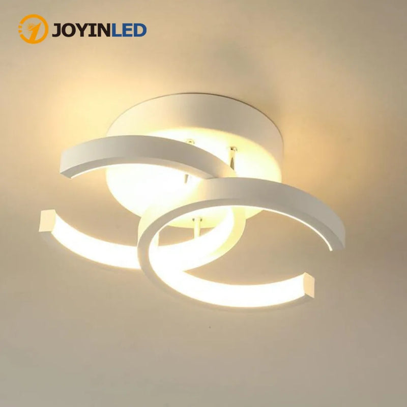 JOYINLED Nordic Ceiling Lighting Chandelier for Living Room Modern Decoration Led Square Round Ceiling Light Fixtures Ceiling