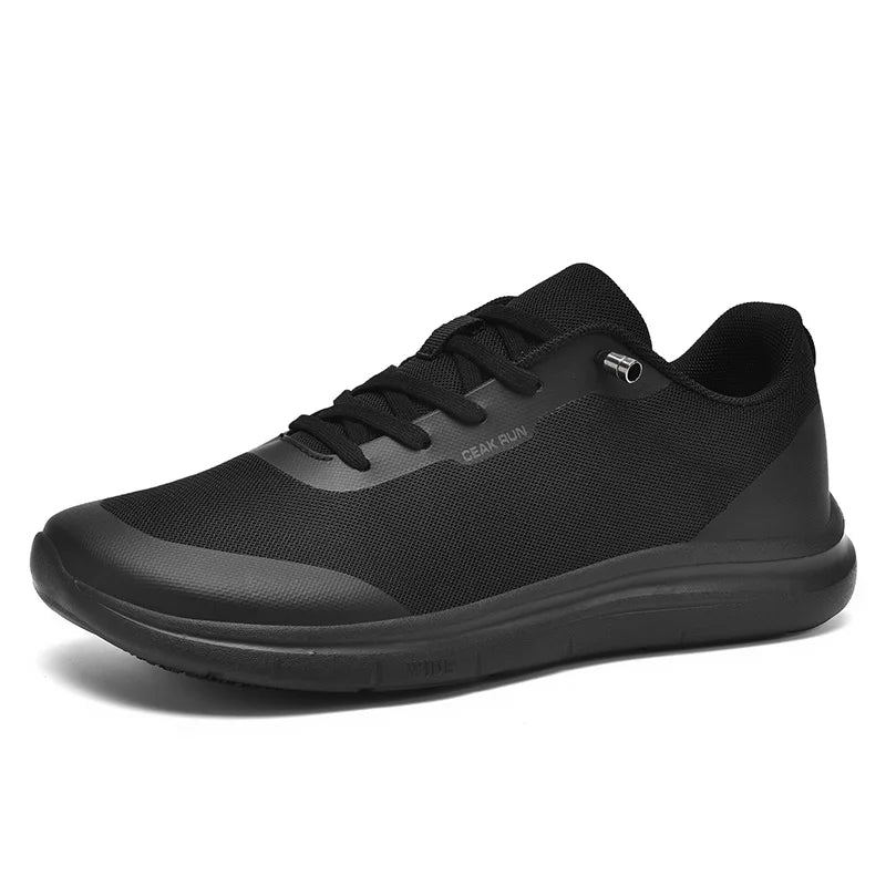 Men's light casual shoes four seasons soft-sole anti-slip fashion breathable walking sports shoes chef hotel kitchen work shoes