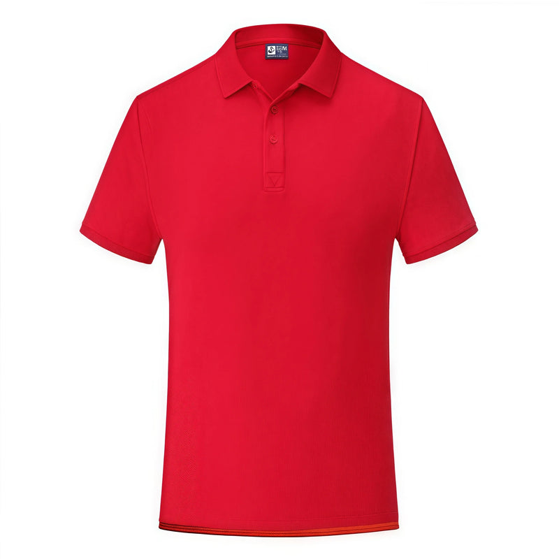 250G High-quality Island Cotton POLO Shirt Soft Skin-friendly Short-sleeved Custom Logo Work Uniform