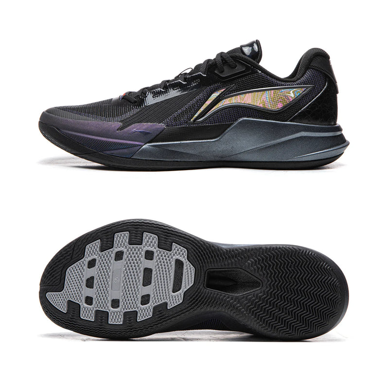 ស្បែកជើងបាល់បោះអាជីពបុរស Li-Ning YUSHUAI ROOKIE BOOM Cushion ទម្ងន់ស្រាល ស្បែកជើងកីឡា LiNing Rebound ខ្ពស់ ABAW019
