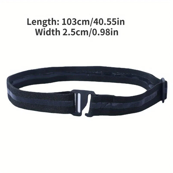 1/2pcs Men'S Shirt Stays,with Anti-Slip Elastic Grip And Adjustable Buckle - Non-Textile Weaved Shirt Holder Straps. Waistband