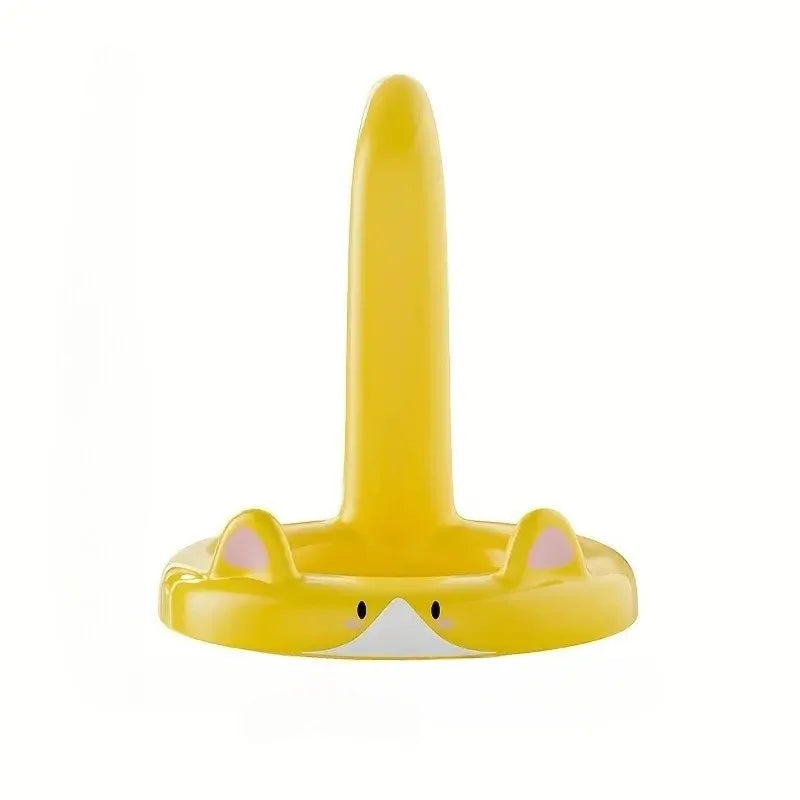 1pc Cartoon Phone Holder, Adjustable Angle,Portable Desktop Stand,Cute Design, Compatible with Most Phones.