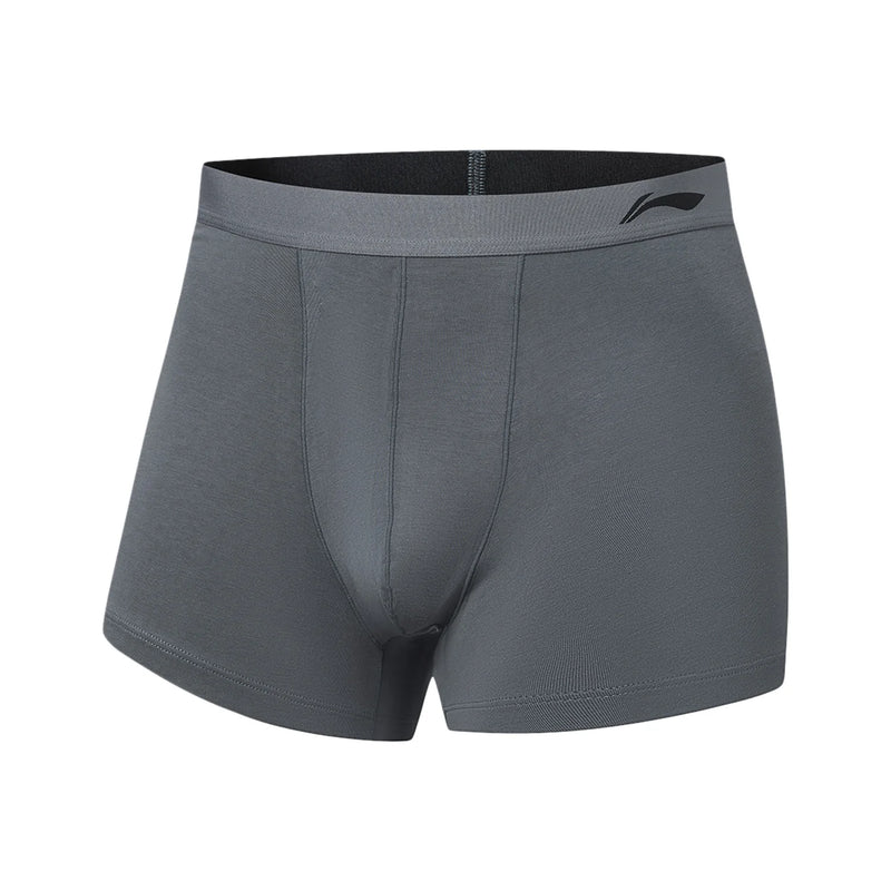 ខោទ្រនាប់ហាត់ប្រាណបុរស Li-Ning LN ការពារបាក់តេរី 96% កប្បាស 6% អេឡាស្ទែន ខោទ្រនាប់ហាត់ប្រាណ LiNing ខោខ្លី AUAW003
