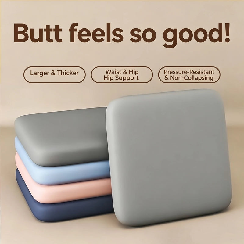 4cm Thick Foam Seat Cushion - Ultra Soft Office Chair Pad | Car Seat Pad for Long Sitting Lumbar Support & Pain Relief