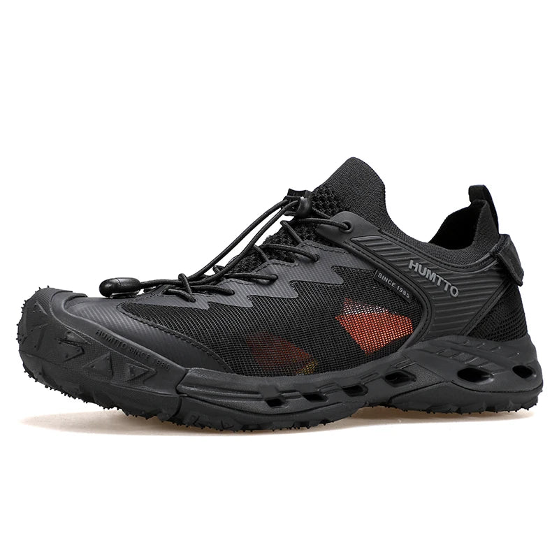 HUMTTO Summer Water Hiking Shoes for Men Breathable Mens Sneaker 2025 Outdoor Beach Sandals Fishing Climbing Wading Man Sneakers