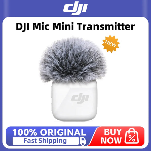 DJI Mic Mini Transmitter (Arctic White) High-Quality Audio With Stable Transmission Original in Stock