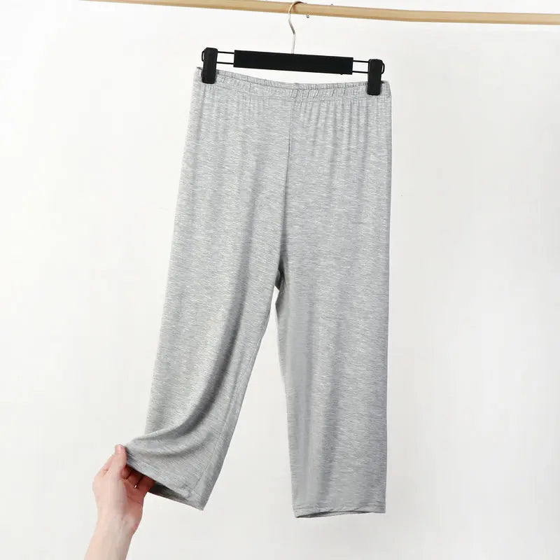 Plus Size Thin Summer Pajama Pants For Women Pantalones Soft Comfort Sleepwear Pyjama Pant Female Home Wear Capri Trousers 8XL