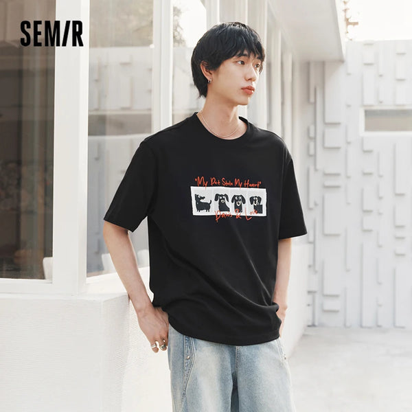 អាវយឺតបុរស Semir ឆ្នាំ ២០២៦ លំនាំប៉ាក់បែប Vintage ដ៏ស្រស់ស្អាត កមូល ទន់ ស្រួលពាក់