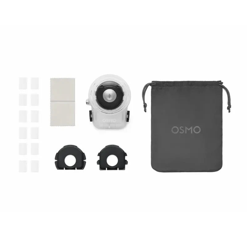 DJI Osmo 360 Invisible Waterproof Case Waterproof up to 50 m, featuring a 1/4″ thread at the bottom for Osmo 360 II / Osmo 360