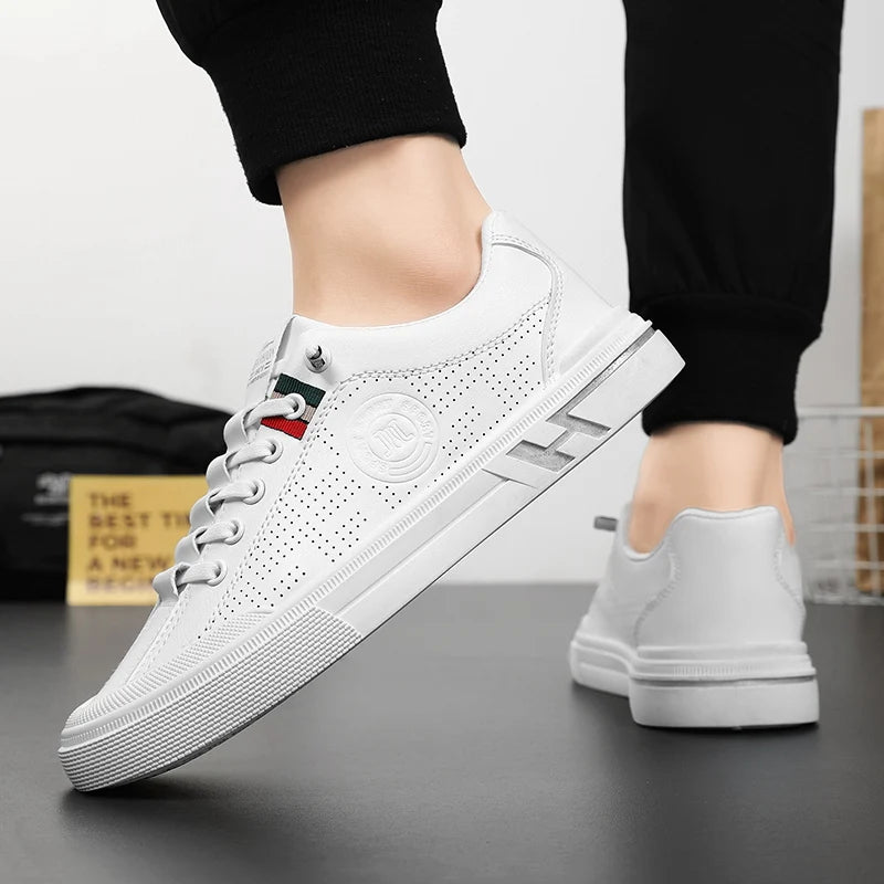 Casual trendy shoes men four seasons breathable outdoor sports shoes student running shoes slow walking shoes Platform Sneaker