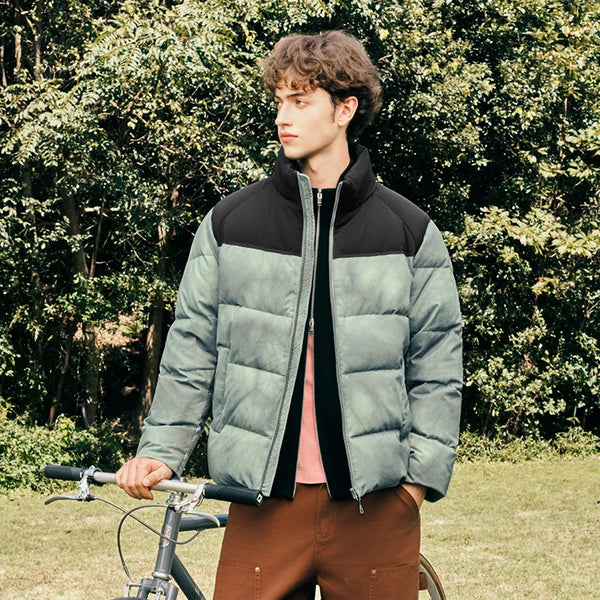អាវក្រៅ Semir សម្រាប់បុរសនិងស្ត្រី កអាវខ្ពស់បែប Loft Down សម្រាប់ឈរ ពាក់ក្តៅ ការពារទឹក ការពារខ្យល់ ធន់នឹងស្នាមប្រឡាក់ ឆ្នាំ២០២៦