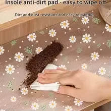 Printed Desk Mat, Cabinet Mat, Shoe Cabinet Drawer Moisture-Proof Mat, Paper Can Be Cut, Kitchen Waterproof and Oil Proof Mat