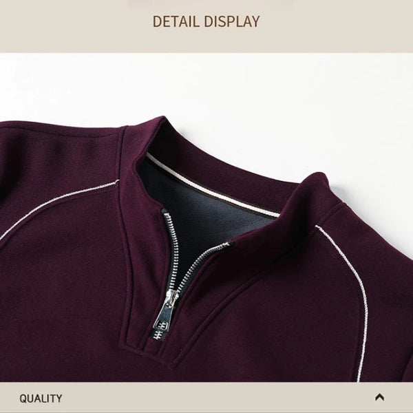 Men's Zip Up Stand Collar Sweatshirt Olive Green Sportswear, Activewear Outdoor Running Camping, Winter Jogging Hoodie Track Top