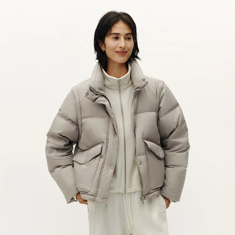 Semir Women Down Jacket 90 Percent Down Fill 2026 Winter Cold Weather Everyday Style Outdoor Layer Warm Insulation