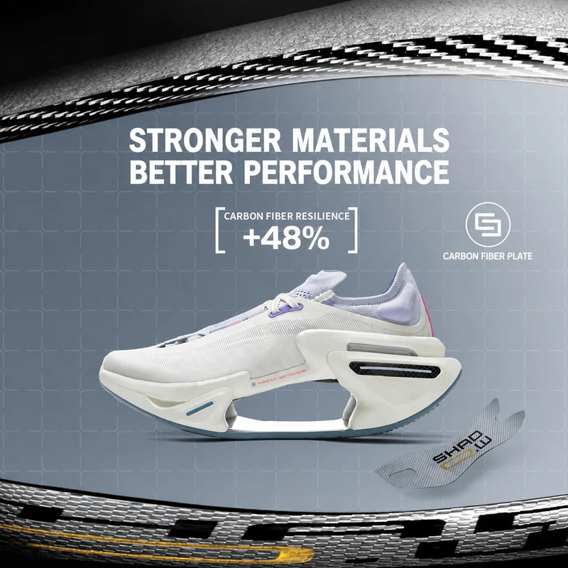 ស្បែកជើងរត់ Li-Ning Unisex SHADOW 3 BOOM JIANG ស្បែកជើងកីឡាទន់ស្រួលពាក់ ធន់នឹងការរអិល ARRV001
