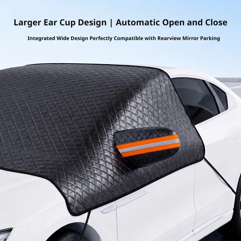SEAMETAL Aluminum-plated Film of Non Magnetic Snow Cover Three Layers Thickened Automobile Frost Snow Sun Protection Car Covers