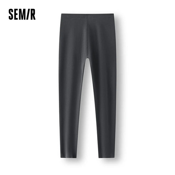 ខោ Semir សម្រាប់បុរស ពណ៌សុទ្ធ រចនាតិចតួច ទន់ លាតសន្ធឹង ងាយស្រួលប្រើ រដូវរងាថ្មី ឆ្នាំ២០២៦ ស្លៀកប្រចាំថ្ងៃ ស្ទីលធម្មតាក្នុងទីក្រុង
