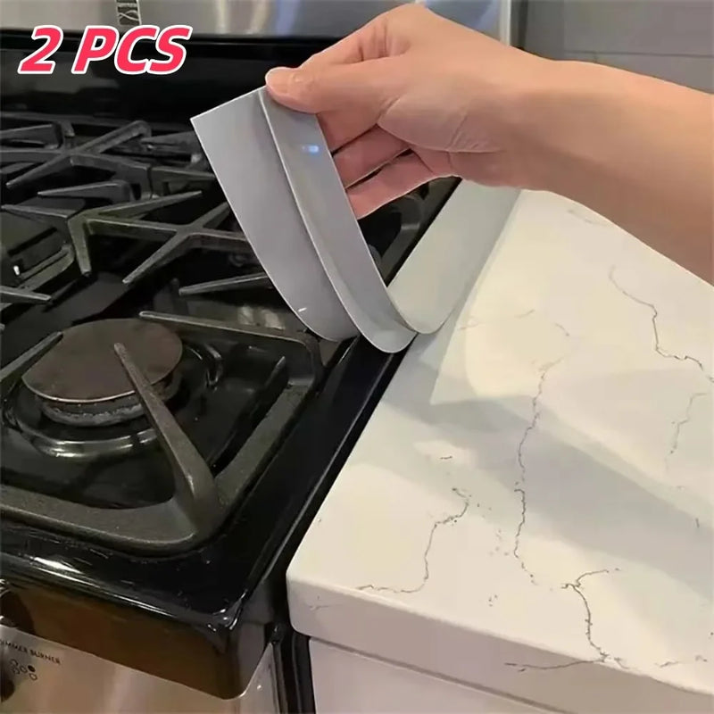 Kitchen Stove Gap Sealant Strip, Oil-Proof Silicone Gap Filler for Sealing Stove Gaps