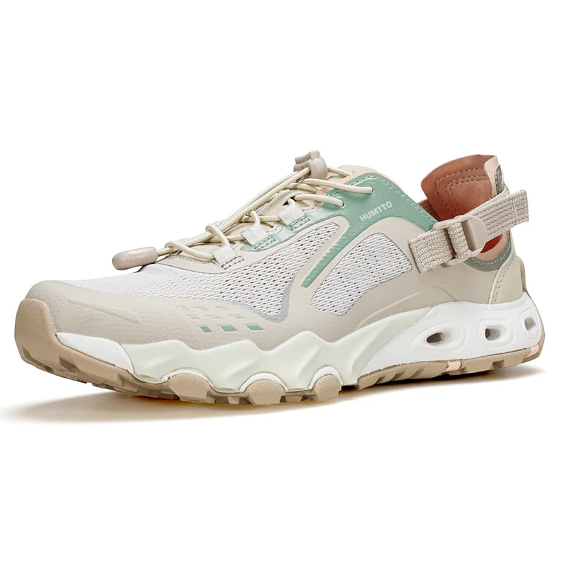 HUMTTO Quick-dry Hiking Women Sandals New Summer Beach Breathable Female Shoes Lightweight for Womens Outdoor Casual Sport Shoes
