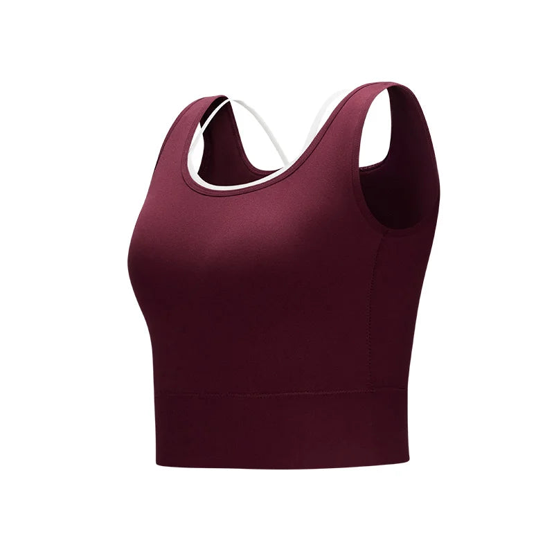 Semir Women Underwear Camisole Faux Two Piece Strap Comfortable Base Layer Sport Casual Autumn Top Daily Wear 2026