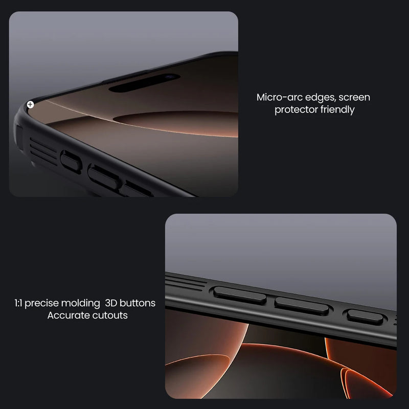Nillkin For iPhone 16 Pro Max Magsafe Case CamShield Pro Slide Lens Protection Magnetic Back Cover For iPhone 16/ iPhone 16 Pro