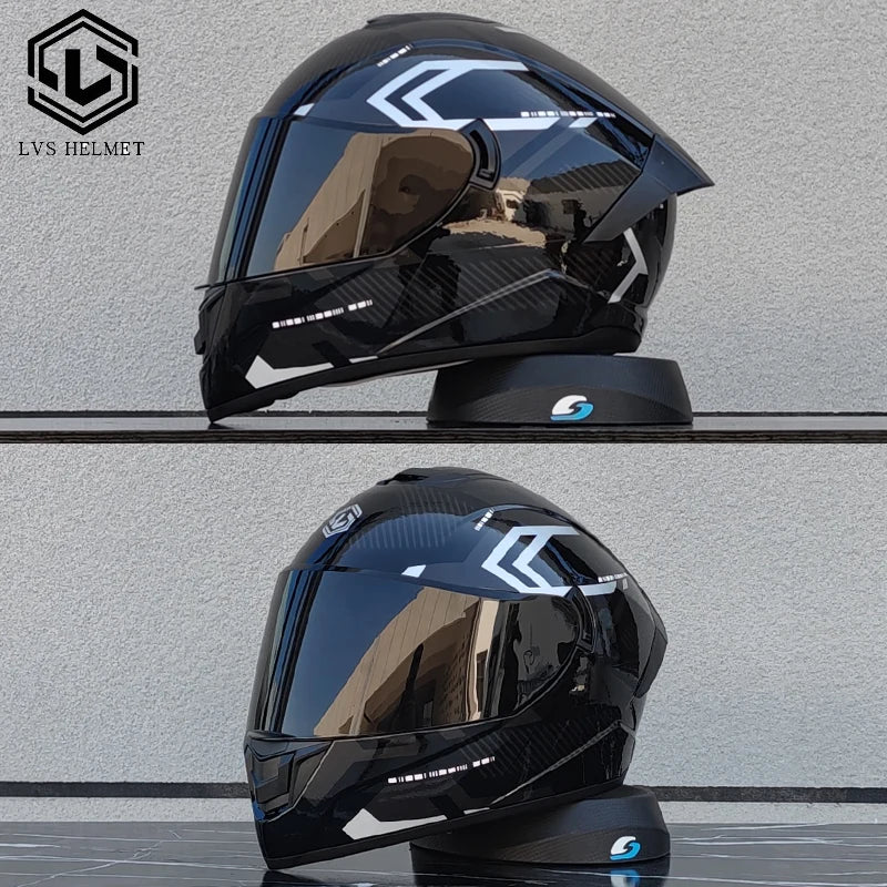 Motorcycle Helmets for Men and Women Wear Double Lens Locomotive Helmets Cascos Para Capacete Da Motocicleta