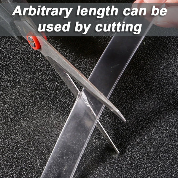 SEAMETAL 10Pcs Car Door Transparent Tape Anti Collision Protector Sticker Door Edge Protection Guard Strip for Home Office