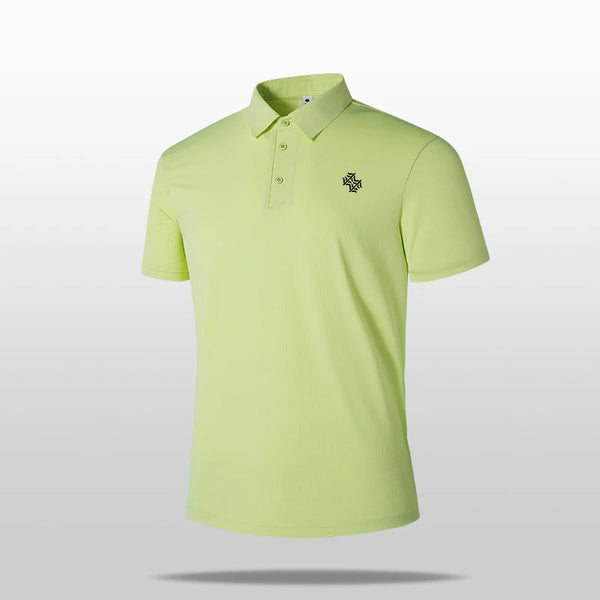 SBWL High-quality Summer Men's Outdoor Sports Golf Polo Shirt for Casual Running Sports Short-sleeved Design POLO Tops