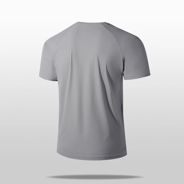 SBWL High-quality Summer Men's Outdoor Sports Quick-Drying T-Shirt Breathable Casual Running Short-Sleeved Shirt Tops