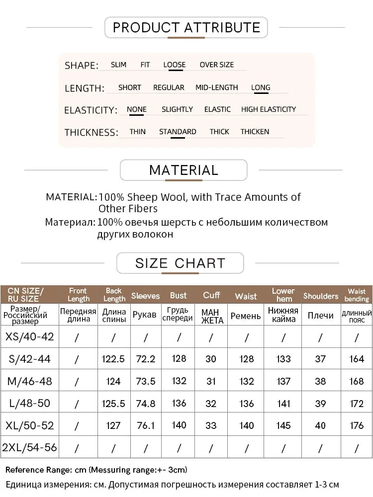 AMII Minimalist Fashion Woolen Coat 2026 Winter New Women's Commuter Full Wool with Belt Long Double-sided Woolen Coat 12424067