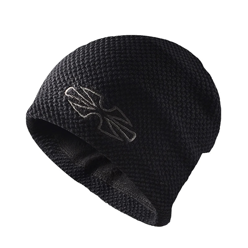 Winter Personality Hats Knit Cap Outdoor Sports Cycling Cold Cap Hat Headgear Warm In The Fall and Winter Thickened Windproof
