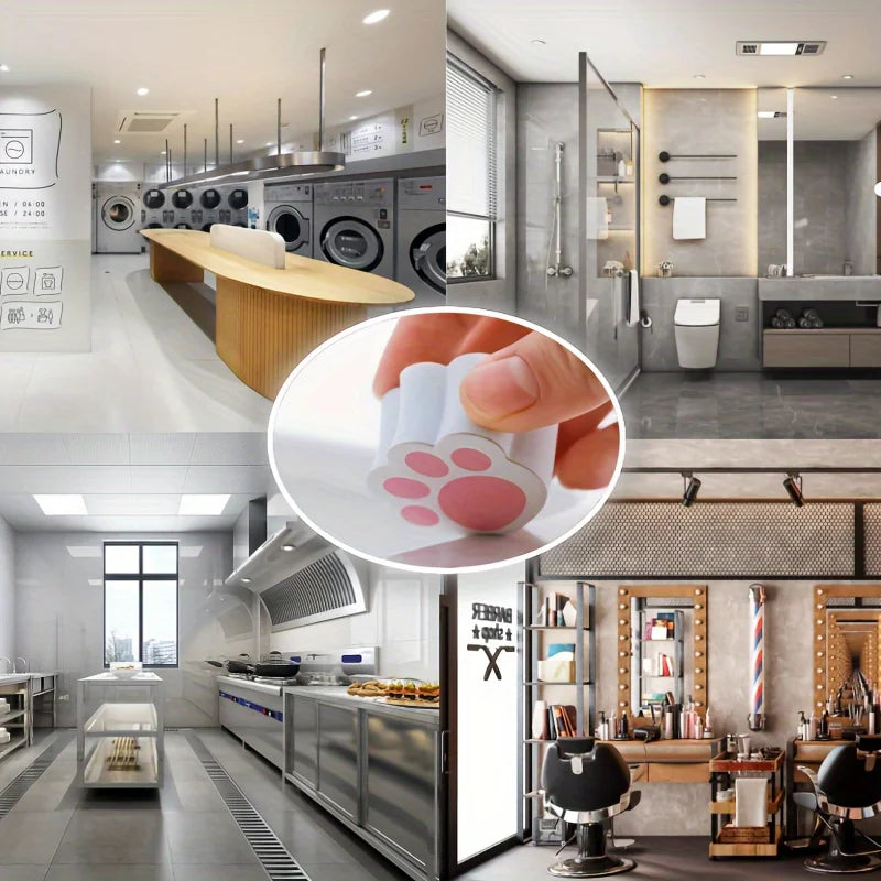 3Pcs Mirror Cleaning Wipes Bathroom Glass Mirror Faucet Cleaning sponge block to Remove Stains Without Leaving Traces