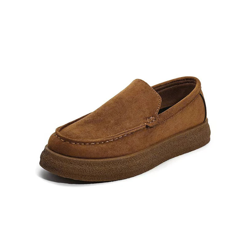Men's slip on casual shoes four seasons new soft-sole anti-slip comfort light breathable versatile outdoor walking sports shoes
