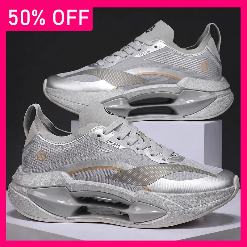 Unisex Sneakers High Quality Mesh Lightweight Comfortable Outdoor Casual Walking Marathon Sports Breathable Running Shoes Man