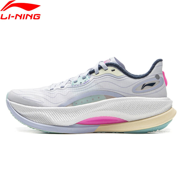 ស្បែកជើងរត់ Li-Ning សម្រាប់នារី YUEYING 4 PRO Cushion LN CLOUD PLUS Cushion LiNing ស្បែកជើងប៉ាតាការពារការរអិល ARHV006