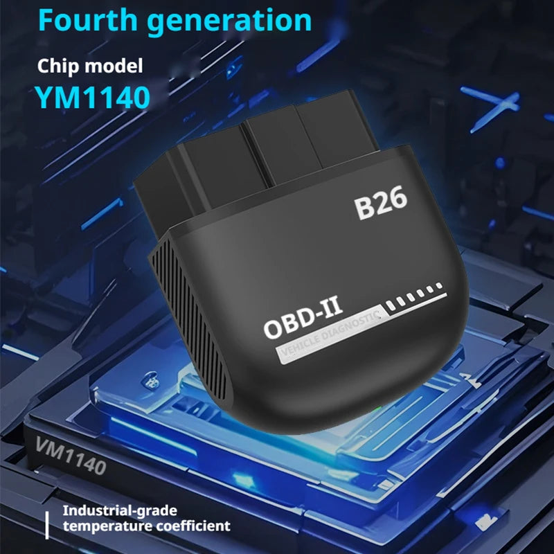 SEAMETAL BT5.1 V1.5 Auto OBD Code Reader Scan Tool Car Scanner Diagnostic-Tool Supports 9 Protocols OBDII OBD2 Car Accessories