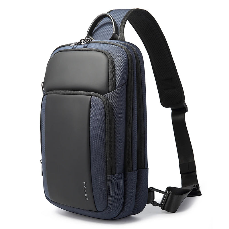 BANGE Anti-Theft Cross Bag Fashion Men's Bag Aesthetic Bags For Men Waterproof Shoulder Bag Male Chest Bag Lightweight Slingbag