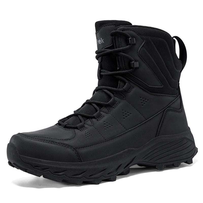 Men's training boots four season new anti-slip breathable casual high top outdoor field hiking boots Professional tactical boots