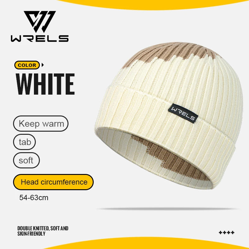 WRELS Winter Outdoor Cycling Warm Hat Fleece Sports Hat Fishing Protection Windproof Mountaineering and Skiing Cold-proof Caps