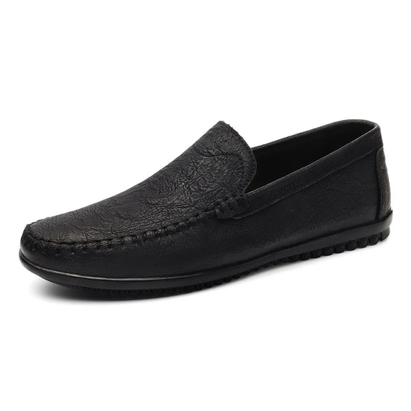 Slip On Casual Leather Shoes Men Loafers Flats Spring Autumn Men's slip-ons Mocasines Hombre Luxury Brand Designers