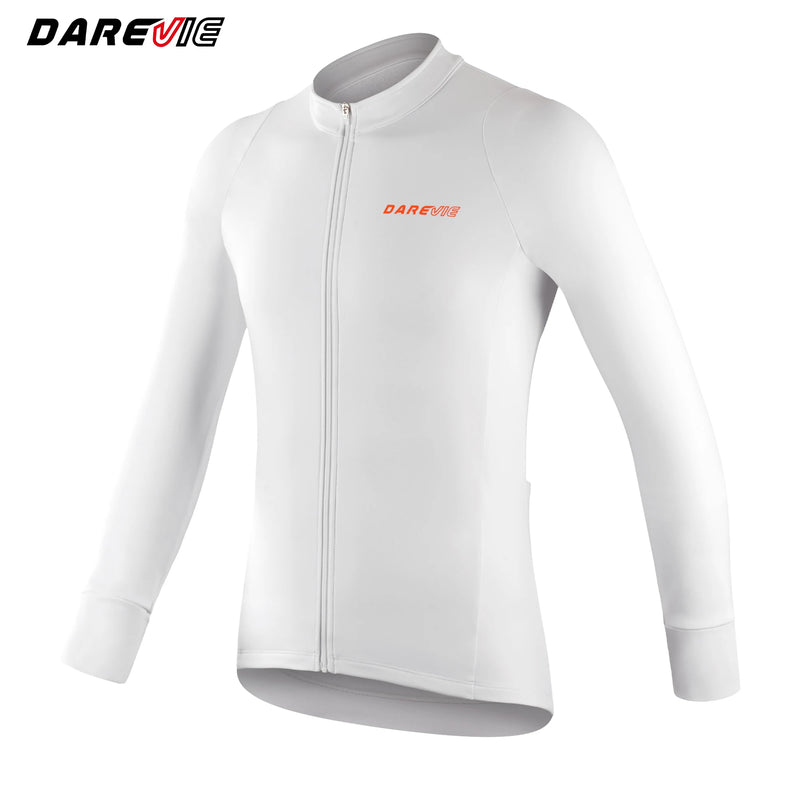 អាវយឺតជិះកង់ DAREVIE សម្រាប់បុរស ការពារកម្ដៅថ្ងៃ និងការពារការរអិល ធន់នឹងកម្ដៅ ធន់នឹងកាំរស្មីយូវី សម្រាប់រដូវរងា