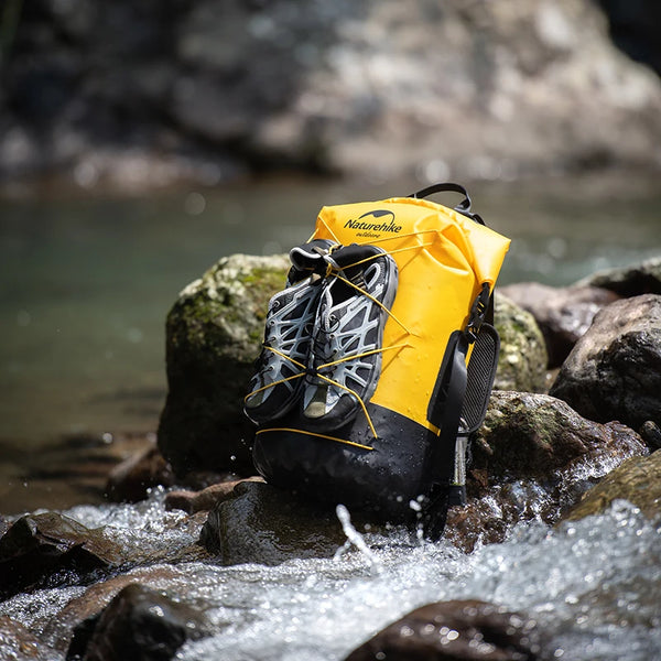 Naturehike 2025 40L Ultralight TPU Wet & Dry IPX6 Waterproof Bag Outdoor Camping Adventure Storage Bag Large Capacity Backpack