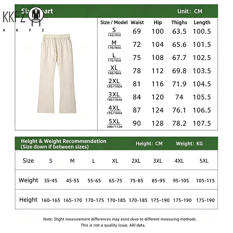 Men Minimalist Loose Wide Leg Pants Drawstring Elastic Waist Comfort Smooth Fabric For Everyday Urban Casual Dressing