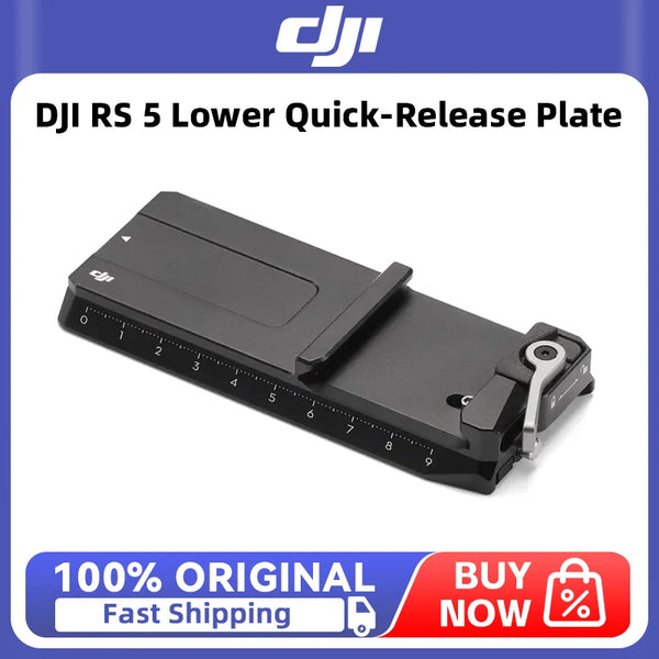 DJI RS 5 Lower Quick-Release Plate for DJI RS 5 / DJI RS 4 Original Accessories in Stock
