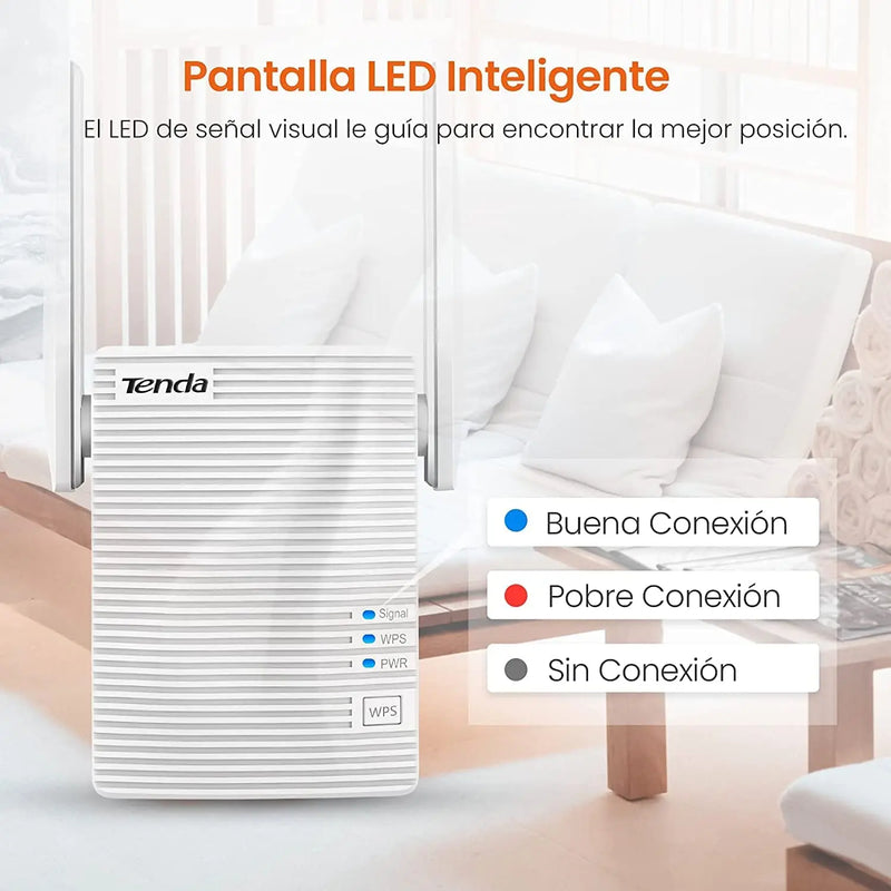 ឧបករណ៍ពង្រីកសញ្ញា Wifi Tenda WiFi Repeater ឧបករណ៍ពង្រីកសញ្ញា Wifi បណ្តាញ Wifi5 Wifi6 Booster 1200Mbps ឧបករណ៍ពង្រីកសញ្ញា Wifi ឥតខ្សែរយៈចម្ងាយឆ្ងាយ